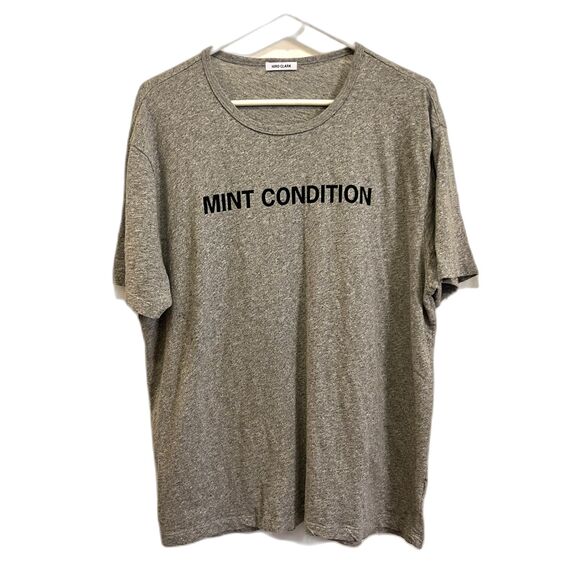 HIRO CLARK Gray Mint Condition T Shirt Tee Top  Mens Size Medium - Picture 2 of 8